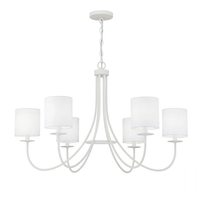 Savoy Meridian 6 Light 24" Chandelier