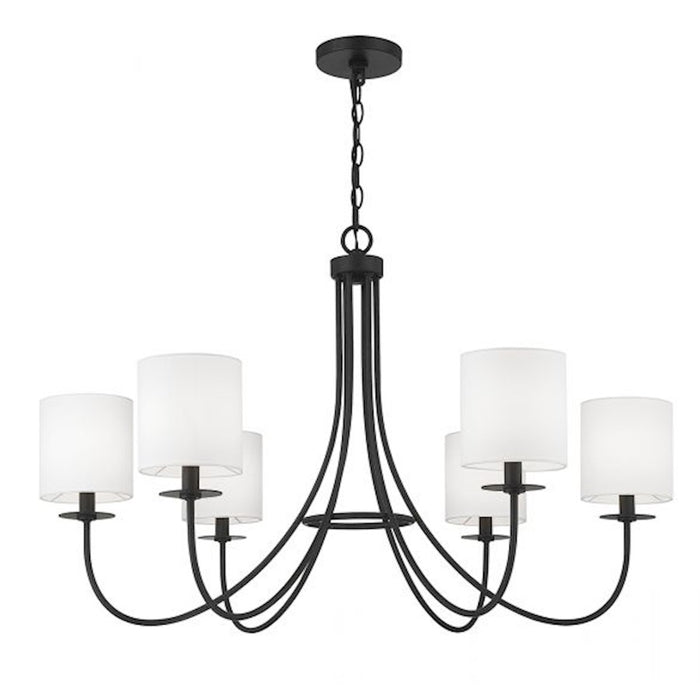 Savoy Meridian 6 Light 24" Chandelier