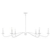 Savoy House 6-Light 62" Chandelier, Bisque White - M100119BQW