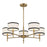 Savoy House 5-Light 30" Chandelier, Natural Brass