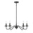 Savoy House 5-Light 28" Chandelier, Matte Black - M100120MBK