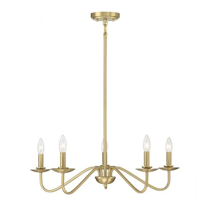 Savoy Meridian 5 Light Chandelier