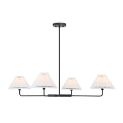 Savoy House 4-Light Chandelier, Matte Black - M100121MBK