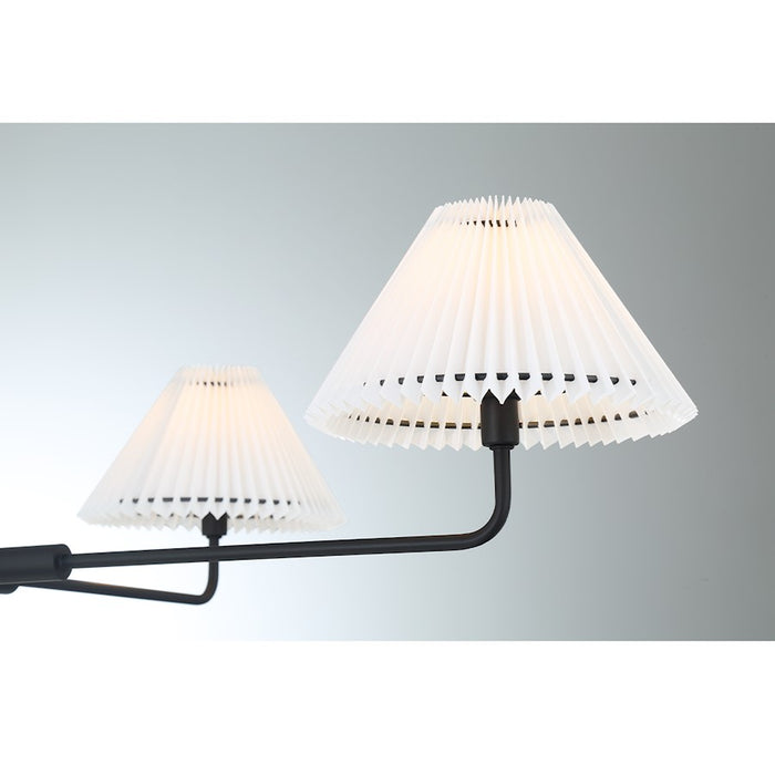 Savoy House 4-Light Chandelier, Matte Black