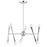 Savoy House Meridian 10Lt Chandelier, Chrome