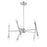 Savoy House Meridian 10Lt Chandelier, Chrome