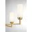 Savoy House Meridian 4Lt 26" Chandelier, Natural Brass/White Opal