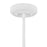 Savoy House Meridian 5Lt Chandelier, Bisque White