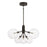 Savoy House Meridian 6Lt Chandelier, Oil Rubbed Bronze/Clear - M100135ORB