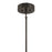 Savoy House Meridian 6Lt Chandelier, Oil Rubbed Bronze/Clear