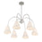 Savoy House Meridian 6Lt 30" Chandelier, Brushed Nickel