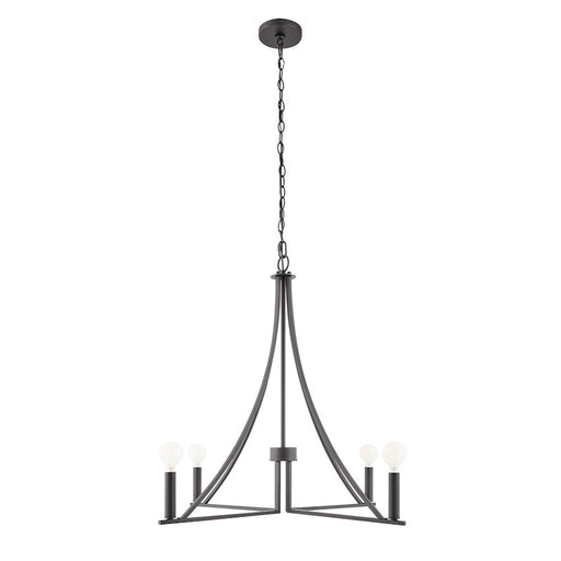 Savoy House Meridian 4Lt Chandelier, Black