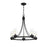 Meridian Modern 5 Light Chandelier