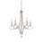 Savoy House 5-Light 29" Chandelier, Brushed Nickel - M10028BN