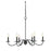 Savoy House 6-Light Chandelier, Aged Iron - M10042AI