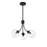 Meridian Mid-Century 3 Light Chandelier