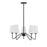 Savoy House 5-Light 12" Chandelier, Matte Black - M10060MBK