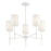 Savoy House 5-Light 25" Chandelier, Bisque White