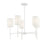 Savoy House 5-Light 25" Chandelier, Bisque White