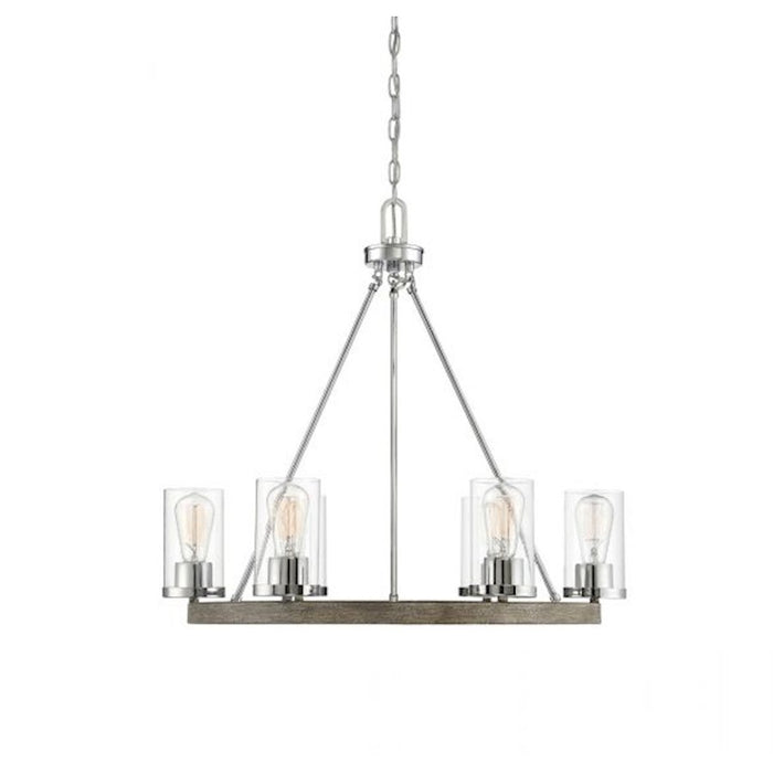 Meridian Farmhouse 6 Light Chandelier