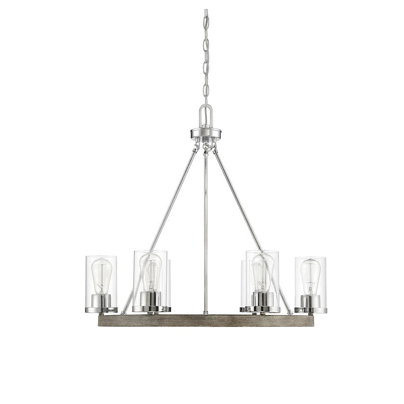Meridian Farmhouse 6 Light Chandelier
