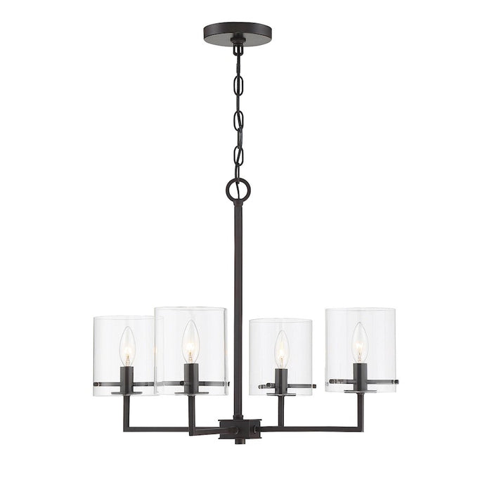 Savoy House 4-Light Chandelier, Oil Rubbed Bronze - M10076ORB