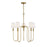 Savoy House 5-Light 29" Chandelier, Natural Brass