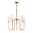 Savoy House 5-Light 29" Chandelier, Natural Brass