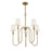 Savoy House 5-Light 29" Chandelier, Natural Brass