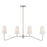 Savoy House 4-Light Linear Chandelier, Brushed Nickel - M10078BN