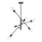 Meridian Contemporary 6 Light 12" Chandelier