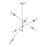 Meridian Contemporary 6 Light 12" Chandelier