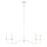 Meridian Traditional 5 Light 7" Chandelier
