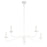 Savoy House 5-Light 7" Chandelier, Bisque White