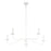 Meridian Traditional 5 Light 7" Chandelier