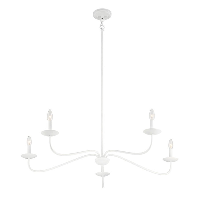 Meridian Traditional 5 Light 7" Chandelier