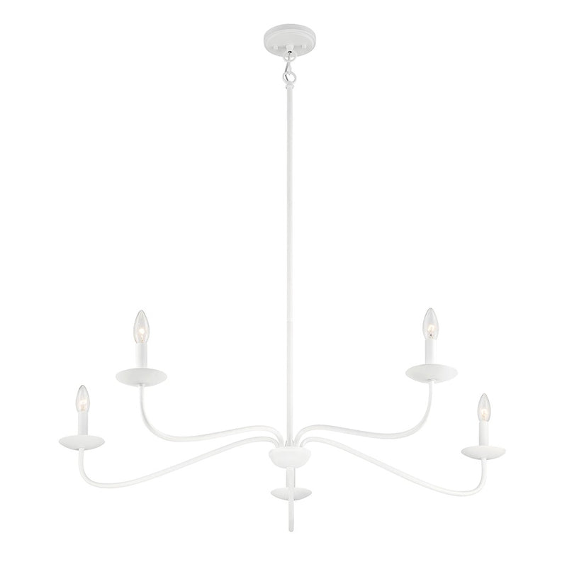 Meridian Traditional 5 Light 7" Chandelier