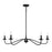 Meridian Traditional 5 Light 7" Chandelier