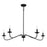 Meridian Traditional 5 Light 7" Chandelier