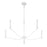 Meridian Transitional 5 Light Chandelier