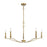 Savoy House 5-Light 42" Chandelier, Natural Brass - M10086NB