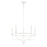 Savoy House 5-Light 27" Chandelier, Bisque White