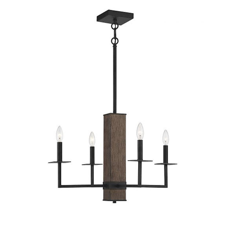 Savoy House 4-Light Chandelier, Remington