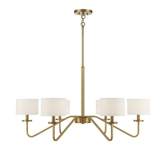 Meridian Transitional 6 Light 18" Chandelier