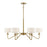 Meridian Transitional 6 Light 18" Chandelier