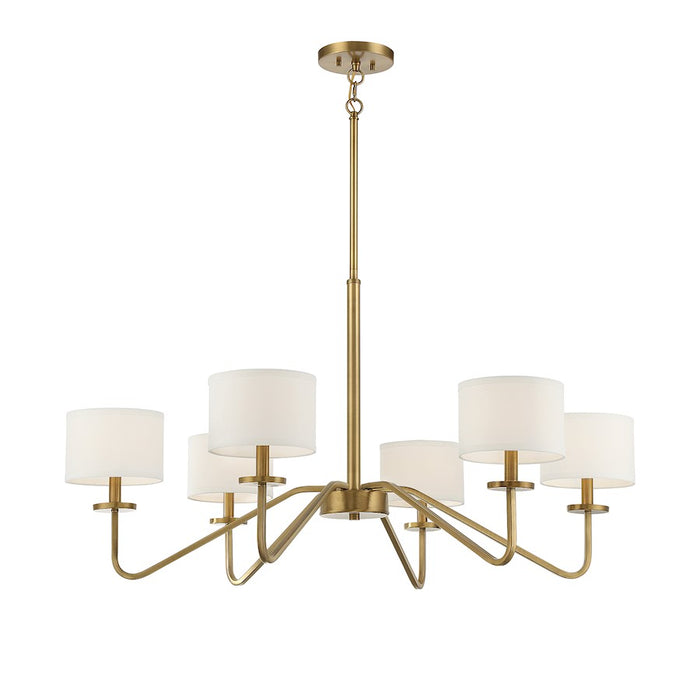 Meridian Transitional 6 Light 18" Chandelier