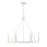 Savoy House 6-Light 26" Chandelier, Bisque White - M10093BQW