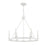 Savoy House 6-Light 26" Chandelier, Bisque White