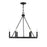 Savoy House 6-Light 22" Chandelier, Matte Black