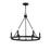 Savoy House 6-Light 22" Chandelier, Matte Black